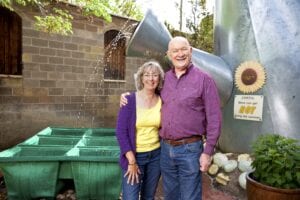 Dr Norm and Barbara at Watering Can